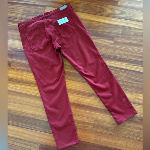 NWT! AG • Adriano Goldschmied • Legging Ankle • Rich Scarlet • 31 • Retail $178 - Picture 13 of 16